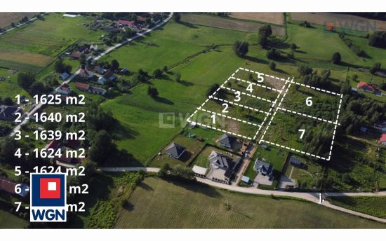 Grunt budowlany jednorodzinny na  sprzedaż Możne - Możne | działki budowlane od 1624 m2 do 3874 m2