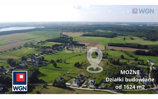 Grunt budowlany jednorodzinny na  sprzedaż Możne - Możne | działki budowlane od 1624 m2